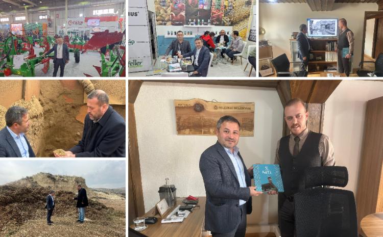 Ağsu bələdiyyə sədri, Fariz Xəlilli Konyada Əbdurrəhman Cahid Gökal ilə görüşüb 