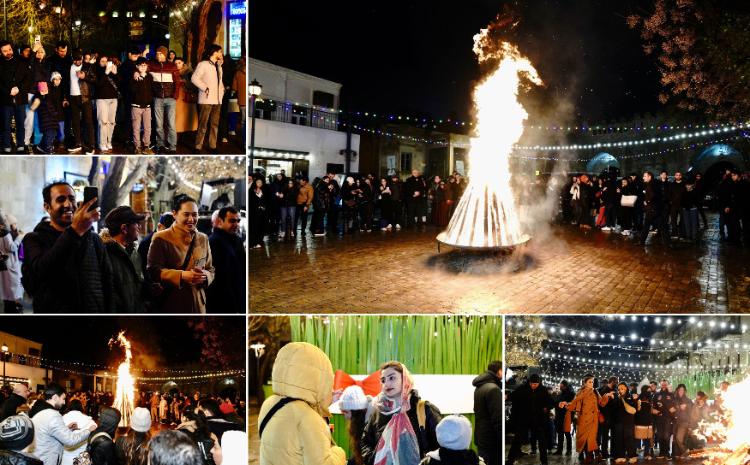 İçərişəhərdə Novruz Bayramı münasibətilə "Sehrli Qala" tədbirinə start verilib 