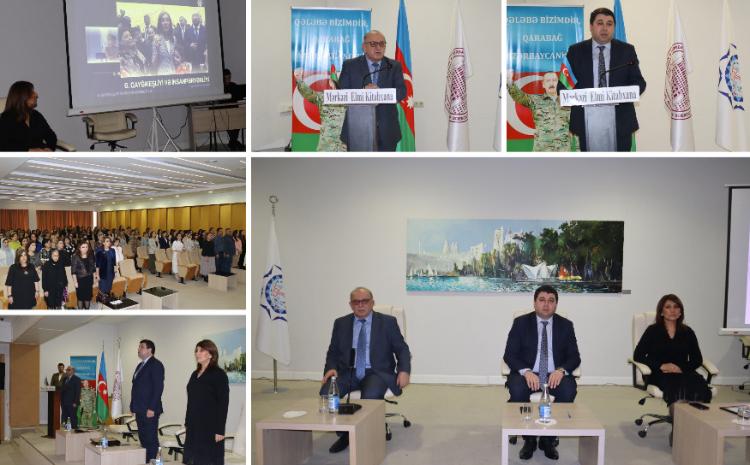MEK-də 8 Mart - Beynəlxalq Qadınlar Günü münasibətilə tədbir keçirilib 