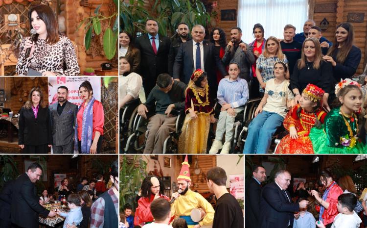 Həssas təbəqədən olan uşaqlar üçün Novruz şənliyi təşkil olunub - FOTO