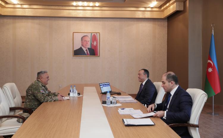 Nazir Sahil Babayev İmişlidə vətəndaşları qəbul edib 