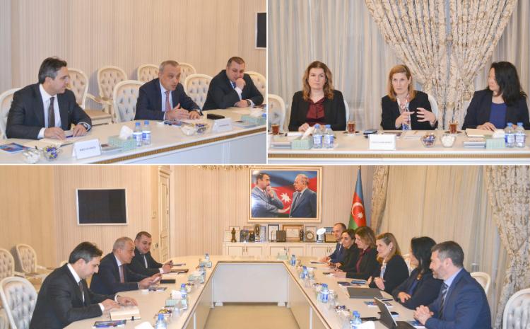 Beynəlxalq Maliyyə Korporasiyasının nümayəndə heyəti ilə görüş keçirilib 