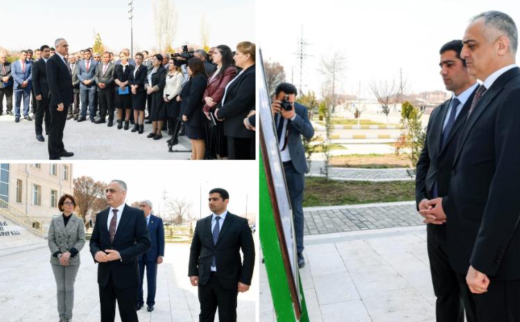 Naxçıvanda Ekologiya və Təbii Sərvətlər Nazirliyinin 3 təşkilatı üçün yeni inzibati bina istifadəyə verilib 