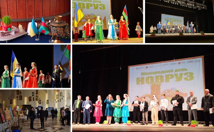 Ukraynanın Poltava şəhərində Novruz bayramı münasibətilə tədbir keçirilib 