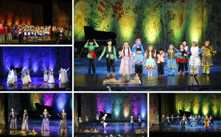 Azərbaycan Dövlət Uşaq Filarmoniyası "Naxışlı Novruz" adlı konsert proqramı ilə çıxış edib 