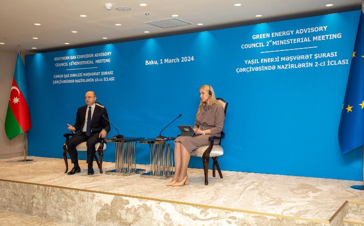 The 10th Ministerial Meeting of the Southern Gas Corridor Advisory Council and the 2nd Ministerial Meeting of the Green Energy Advisory Council 