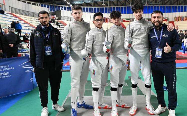 Yeniyetmə qılıncoynadanlar Avropada medalsız qaldılar 