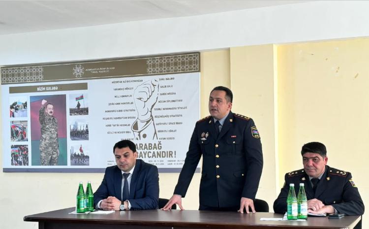 Beyləqanda narkomaniyaya, erkən nikaha və dini radikalizmə qarşı maarifləndirmə tədbiri keçirilib 