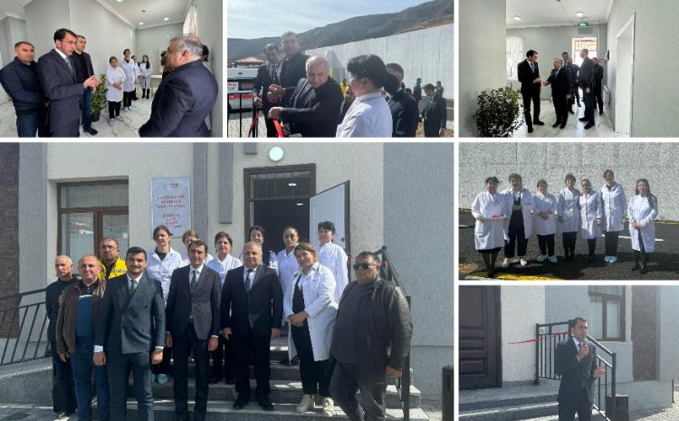 Laçın rayonu Zabux kənd həkim məntəqəsinin açılışı olub 