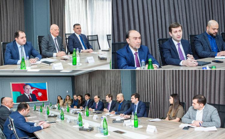 ADRA rəhbərliyi ilə Mərkəzi Bankın rəhbərliyi arasında görüş keçirilib 