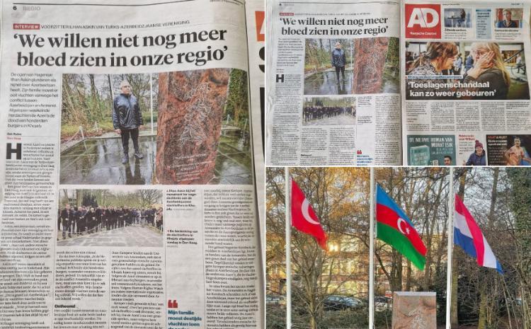 Niderland mediası Xocalı həqiqətlərindən yazıb 