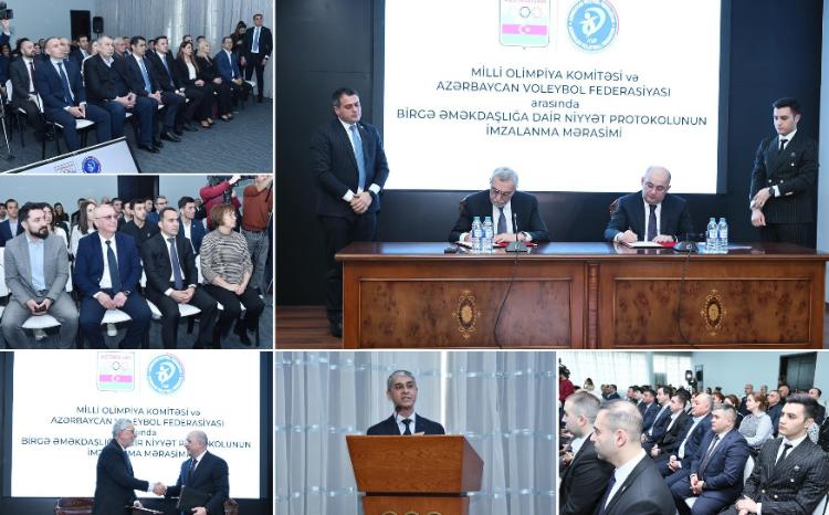 MOK və AVF arasında birgə əməkdaşlığa dair niyyət protokolu imzalanıb 