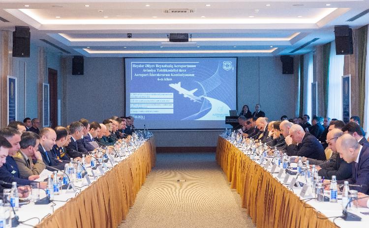 В Международном аэропорту Гейдар Алиев обсудили актуальные вопросы авиационной безопасности 