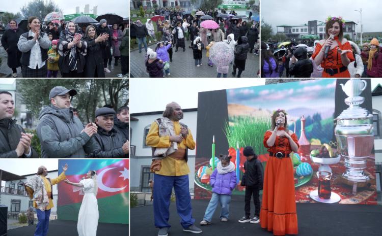 Ağalı kəndində İlaxır çərşənbəsi qeyd olunub - VİDEO