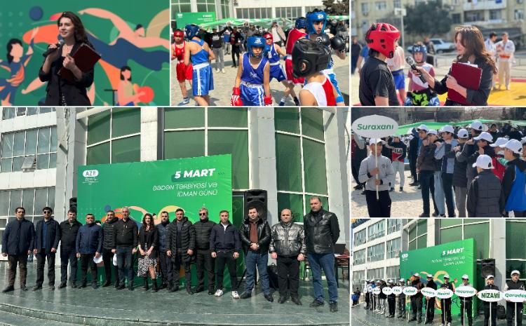 "İdman həftəsi" çərçivəsində Bakıda idman paradı keçirilib 