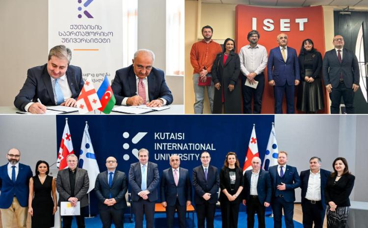 Ректор UNEC находится с официальным визитом в Грузии 