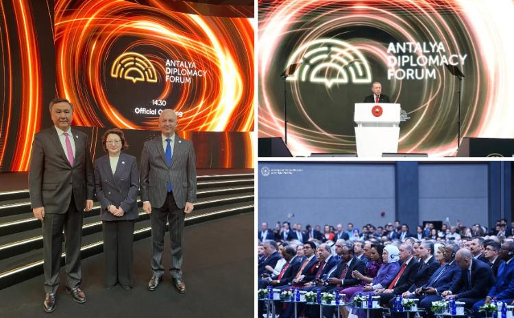 Akademik Şahin Mustafayev Antalya Diplomatik Forumu 2024-də iştirak edib 
