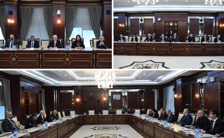Gürcüstan parlament nümayəndə heyəti Milli Məclisdə olub 