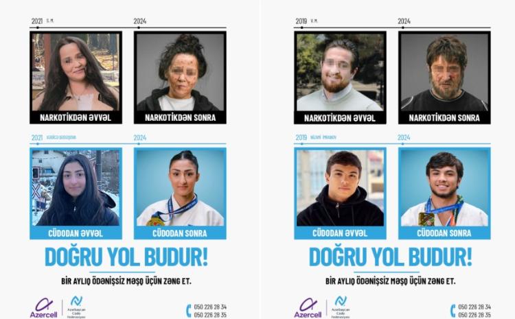 Azercell Telecom в сотрудничестве с Федерацией дзюдо Азербайджана запускает проект «Выбери правильный путь» 