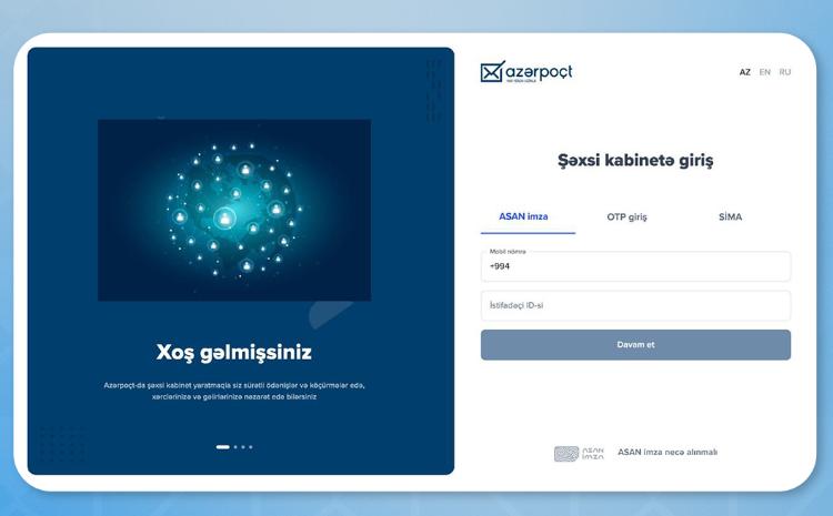 "Azərpoçt" MMC "İnternet bankçılıq" xidmətini istifadəyə verib 