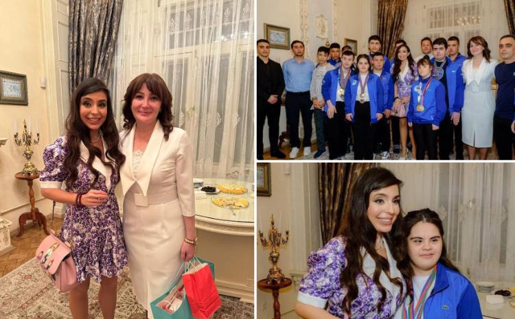 Leyla Əliyeva autizm spektrli şəxslərə olan diqqət və qayğısını növbəti dəfə nümayiş etdirdi 