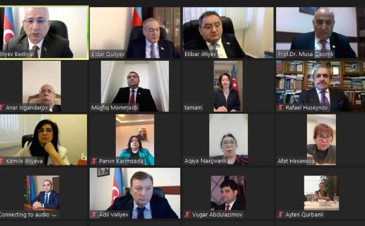 Milli Məclisin Elm və təhsil komitəsinin video-konfrans formatında növbəti iclası keçirilib 