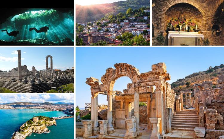 Tarixin möhtəşəm abidələrini özündə qoruyan Kuşadası 