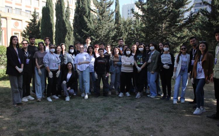 BDU-da "Yaşıl dünya naminə həmrəylik ili" çərçivəsində təmizlik aksiyası 