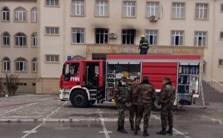 Bakıda 153 nömrəli tam orta məktəbdə baş verən yanğınla bağlı RƏSMİ AÇIQLAMA