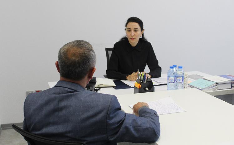 Səbinə Əliyeva Ombudsman Aparatında vətəndaşları qəbul edib 