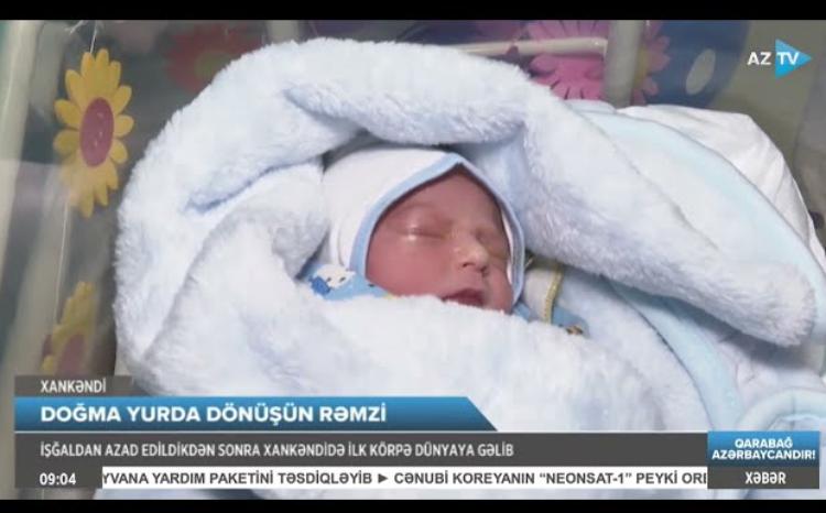 Xankəndidə 36 il sonra BİR İLK: qədim şəhərimizdən azərbaycanlı körpənin səsi gəldi - VİDEO