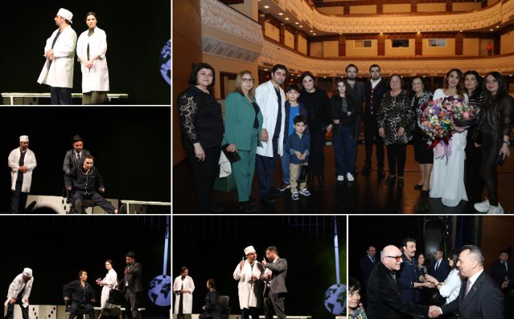 Bakı Bələdiyyə Teatrı Xalq yazıçısı Elçinin "Şekspir" tamaşanın premyerası keçirildi - FOTO