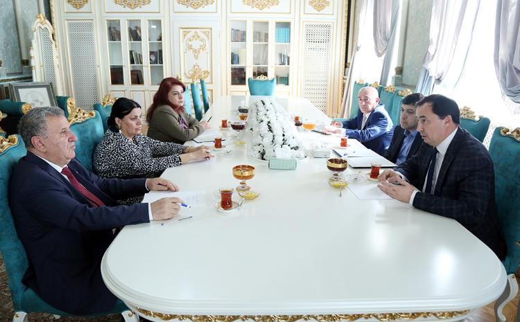 Akademik İsa Həbibbəyli Tatarıstan EA-nın institut direktoru ilə görüşüb 