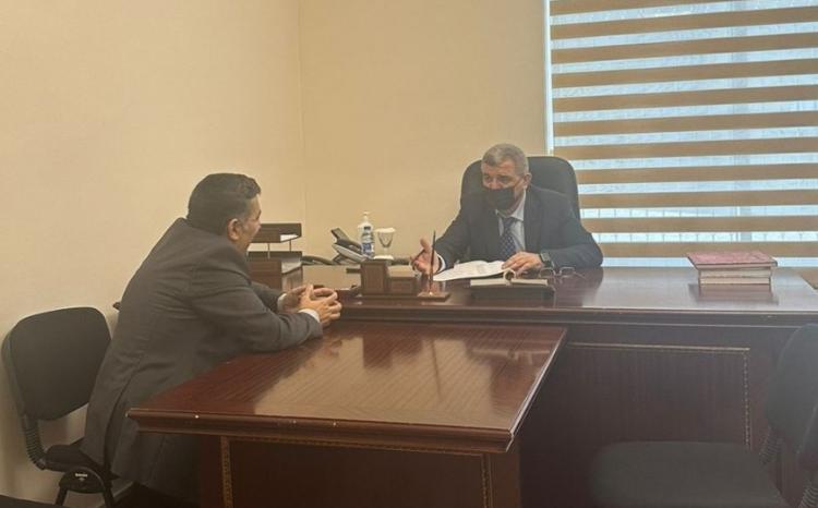 Layihə çərçivəsində reallaşdıracağımız işlərlə bağlı silsilə görüşlərə başlamışıq - Nadir Azəri