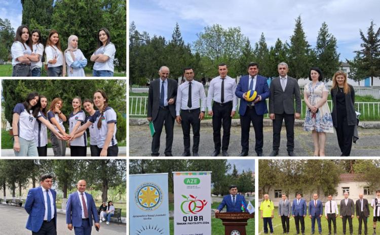 ADPU-nun Quba filialında tələbə spartakiadasına start verilib 