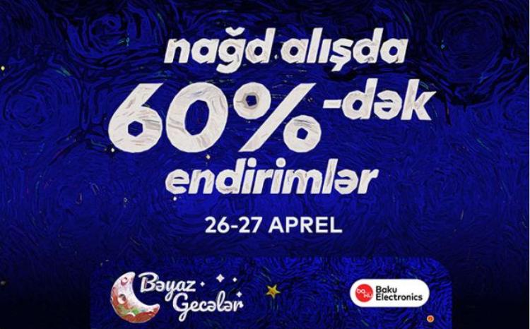 60 %-dək endirim gecələrin səssizliyini pozacaq! - VİDEO