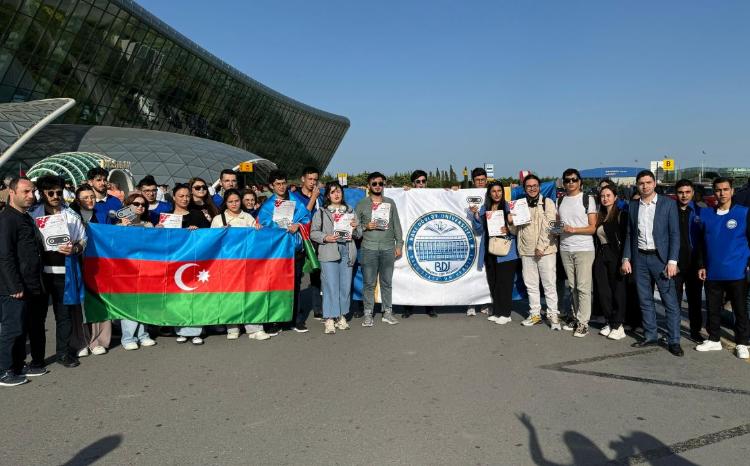 Команды БГУ - победители «Robotex Turkey», вернулись в Баку 