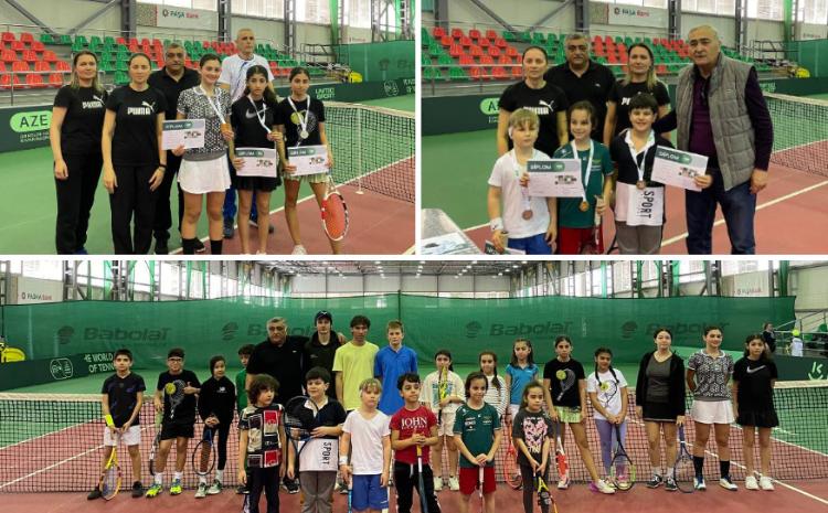 Tennis üzrə ölkə birinciliyi başa çatdı 