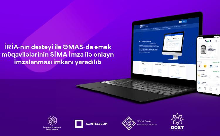 Əmək müqavilələrinin onlayn formada imzalanması istiqamətində növbəti addım atılıb 