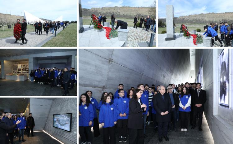 Руководство и студенты БГУ посетили Губинский мемориальный комплекс геноцида 