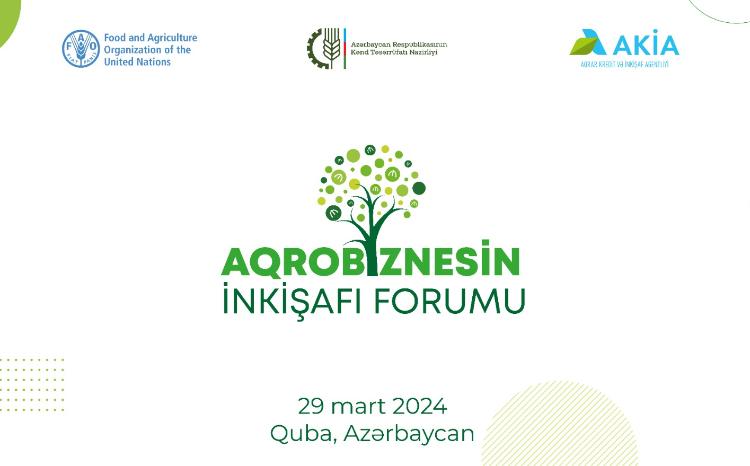 Qubada 3-cü "Aqrobiznesin İnkişafı Forumu" keçiriləcək 