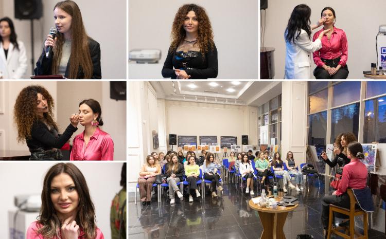 В Русском доме в Баку состоялся мастер-класс на тему «Основы макияжа» 