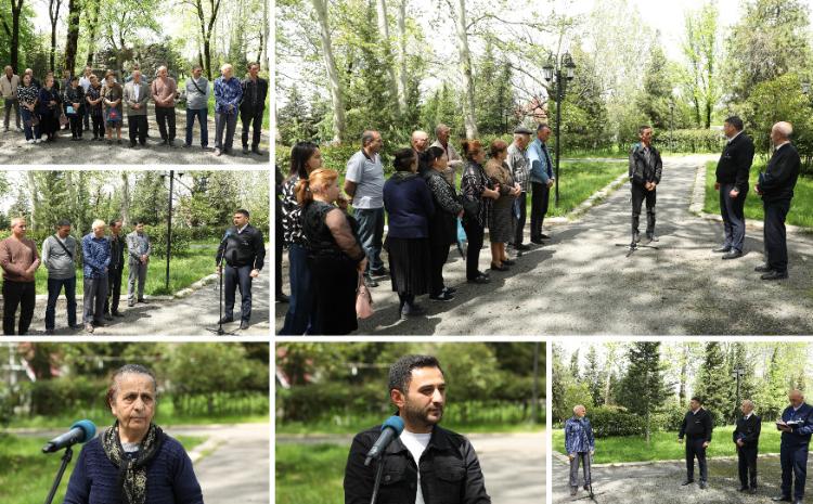Həm sakinlərin, həm də sahibkarların müraciətləri "Açıq mikrofon"da 
