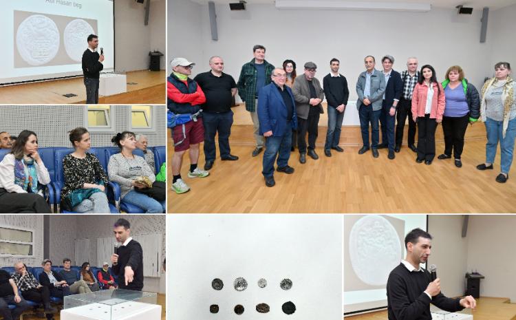 A new lecture by numismatist Rustam Huseynov aroused great interest 
