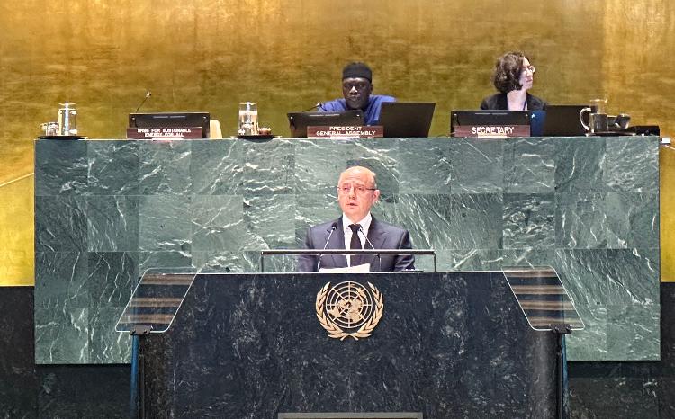 Energy Minister spoke about green energy initiatives at the UN General Assembly's Sustainability Week 