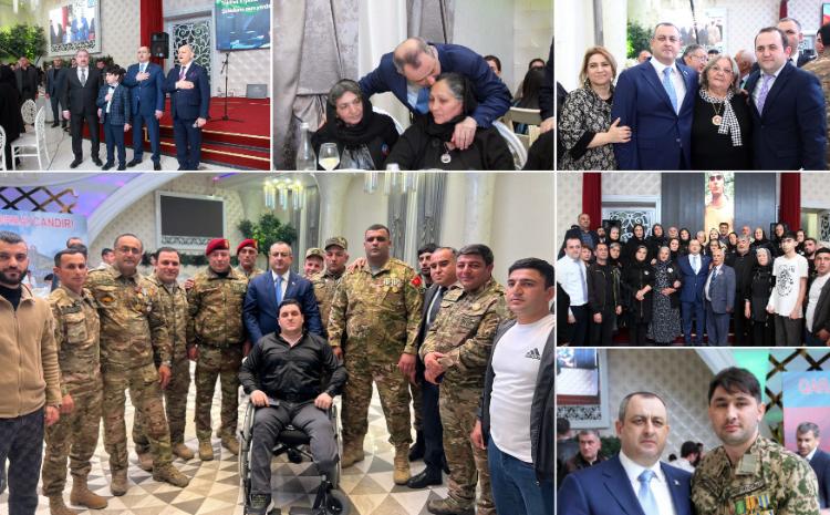 Vitse-spiker Adil Əliyev şəhid ailələri və qazilər üçün iftar məclisi təşkil edib 