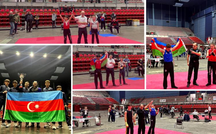 Savat milli komandası beynəlxalq yarışda 4 medal qazandı 