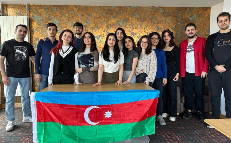 Edinburq Universitetində Azərbaycan Tələbə Cəmiyyətinin üzvləri ilə görüş keçirilib 