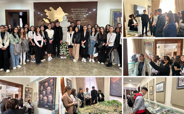 ADPU tələbələri Memorial Soyqırımı Muzeyini ziyarət ediblər 