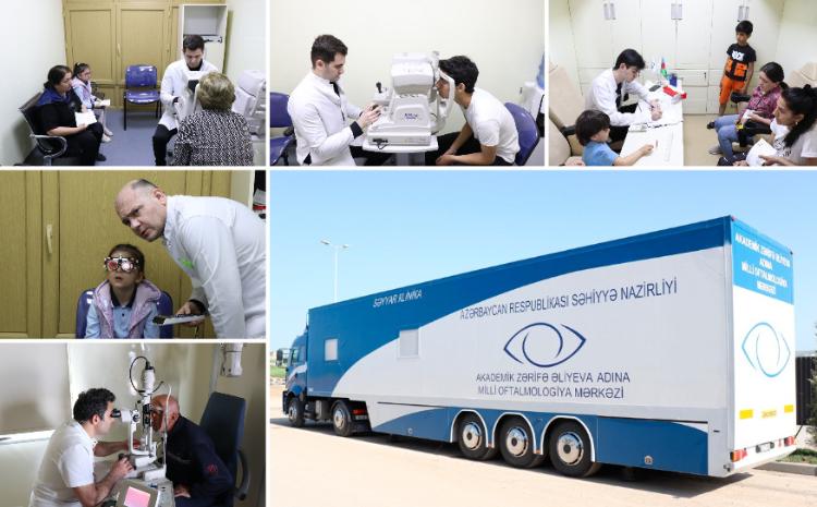 Минздрав и Национальный центр офтальмологии организовали в Физули офтальмологическое обследование 